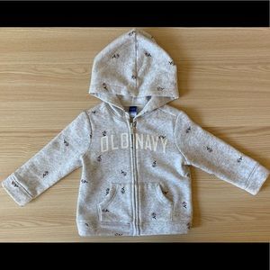 12-18 Month Old Navy Hoodie